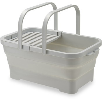 おりたためるバスケット 15L ちょい置きトレー付 伊勢藤