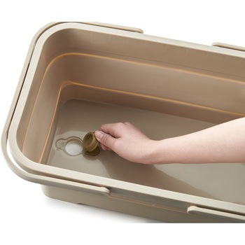 おりたためるバスケット 15L ちょい置きトレー付 伊勢藤