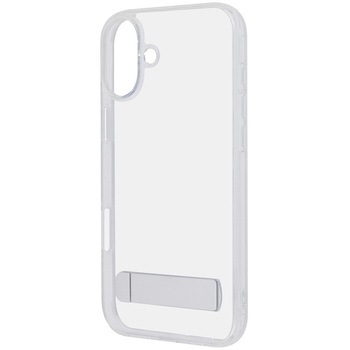 iPhone 16 Plus Like standard スタンド付き 衝撃吸収 バンパー ハイブリッドケース / クリア レイ・アウト