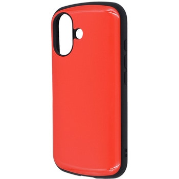 iPhone 16 Like standard ProCa 耐衝撃 バンパー 超厚ハイブリッドケース / レッド レイ・アウト