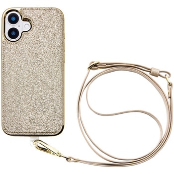 Cross Body Case Duo for iPhone 16 Plus (prism gold) ユニケース