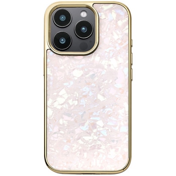 Glass Shell Case for iPhone 16 Pro (pink) ユニケース