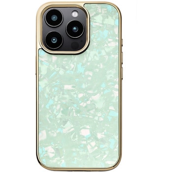 Glass Shell Case for iPhone 16 Pro (mint) - ユニケース