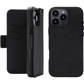 2Way Mag Flip Case for iPhone 16 Pro Max (black) ユニケース
