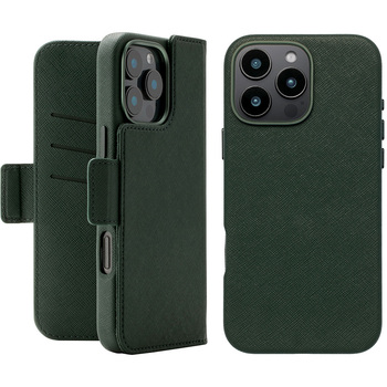 2Way Mag Flip Case for iPhone 16 Pro Max (green) - ユニケース