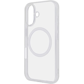iPhone 16 Like standard MagSafe対応 マグネットアクセサリー対応 衝撃吸収 バンパー ハイブリッドケース / クリア レイ・アウト