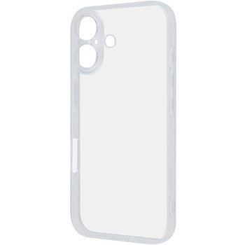 iPhone 16 Like standard 精密設計 カメラ保護 衝撃吸収 バンパー メタリック TPUソフトケース / クリア レイ・アウト