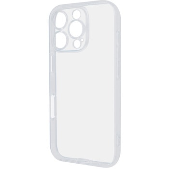 iPhone 16 Pro Like standard 精密設計 カメラ保護 衝撃吸収 バンパー メタリック TPUソフトケース / クリア - レイ・アウト