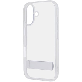 iPhone 16 Like standard スタンド付き 衝撃吸収 バンパー ハイブリッドケース / クリア レイ・アウト