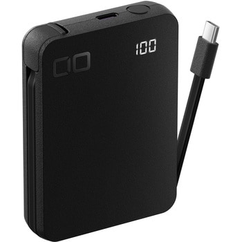 SMARTCOBY Ex SLIM Qi2 & Cable ブラック CIO
