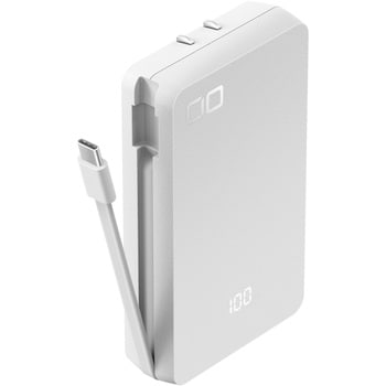 SMARTCOBY Ex03 SLIM PLUG&CABLE ホワイト CIO