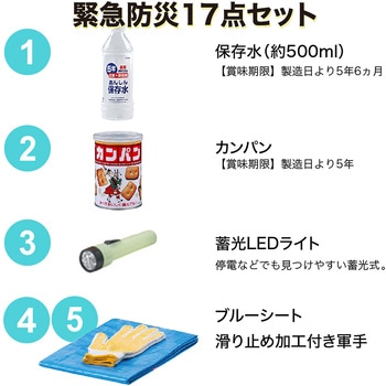 緊急防災17点セット エムアンドティー