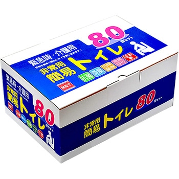 非常用簡易トイレ80回セット エムアンドティー