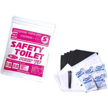 SAFETY TOILET プチ 5回分セット エムアンドティー