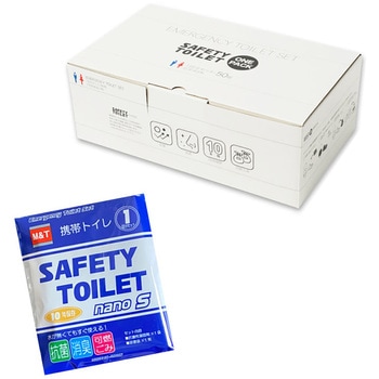 SAFETY TOILET ONE PACK 50回分セット エムアンドティー
