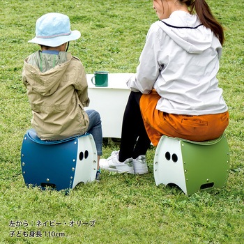 PATATTO250+ 携帯トイレ5回分 ポンチョ付きセット オリーブ - エムアンドティー