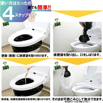 SAFETY TOILET STICK GIFTセット 30回分 エムアンドティー