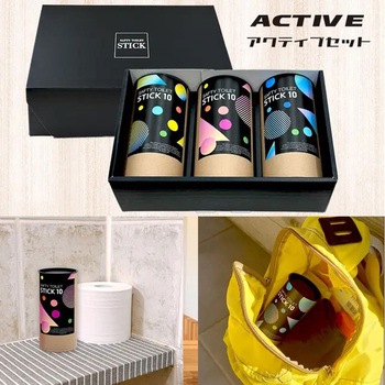 SAFETY TOILET STICK GIFTセット 30回分 エムアンドティー