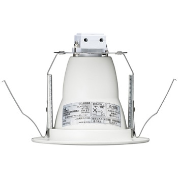 ダウンライト開口Φ100mm白ランプ別E17 - YAZAWA(ヤザワコーポレーション)