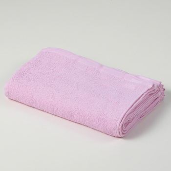 作業用おしぼりタオル ピンク 12枚入 東進