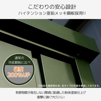 三角屋根 物置 収納庫 幅163 奥行99 高さ197 YAMAZEN(山善)