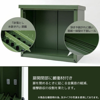 三角屋根 物置 収納庫 幅163 奥行99 高さ197 YAMAZEN(山善)