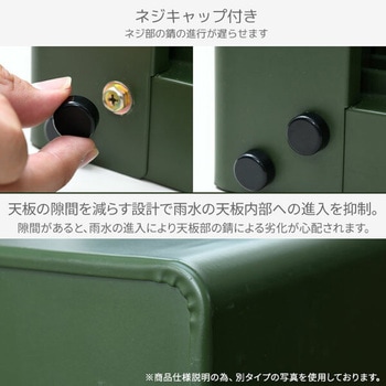 三角屋根 物置 収納庫 幅163 奥行99 高さ197 YAMAZEN(山善)