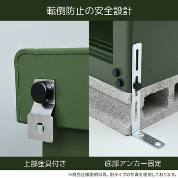 三角屋根 物置 収納庫 幅163 奥行99 高さ197 YAMAZEN(山善)