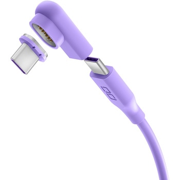 USB-C マグネット変換アダプタ パープル CIO