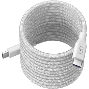 スパイラルケーブル CtoC 2m ナチュラルホワイト CIO