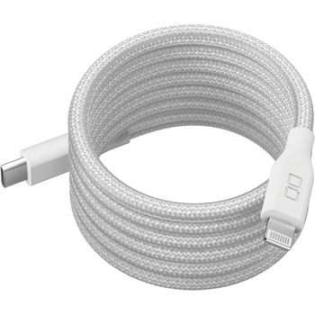 スパイラルケーブル CtoL 1m ナチュラルホワイト CIO