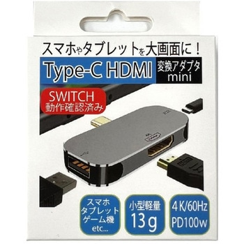 Type-C to HDMIミニドック タイムリー