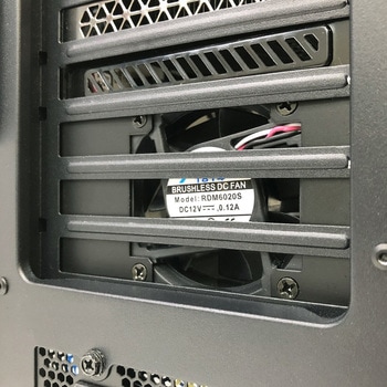 60mmファン付PCIスロットカバー 長尾製作所