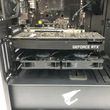 PCIスロット用120mmファンステイ 長尾製作所