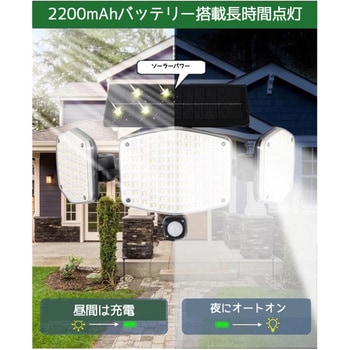 防災ソーラー人感センサーライト エーインサイト