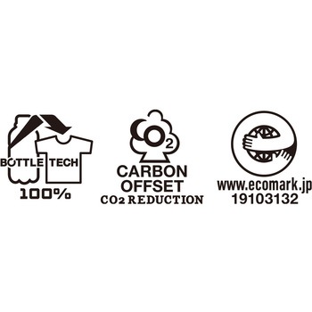 エコ 半袖Tシャツ BOTTLE TECH