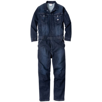 ストレッチシルキーデニムツナギ Dickies(ディッキーズ)