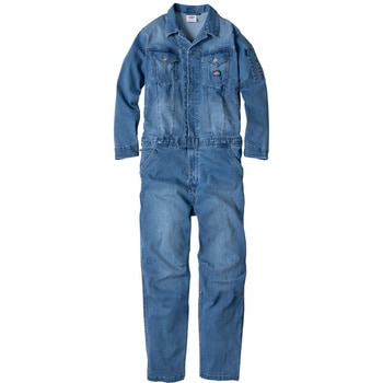 ストレッチシルキーデニムツナギ Dickies(ディッキーズ)