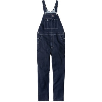 ストレッチシルキーデニムオーバーオール Dickies(ディッキーズ)