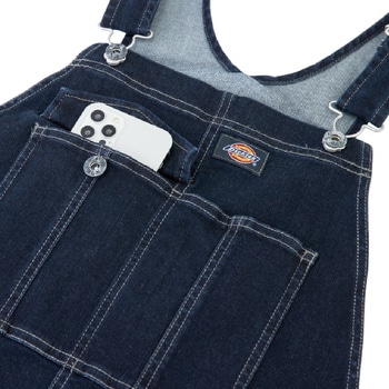 ストレッチシルキーデニムオーバーオール Dickies(ディッキーズ)