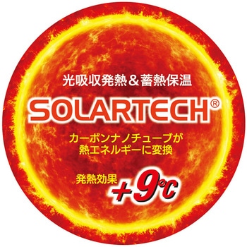光吸収発熱モックネック長袖 GLADIATOR