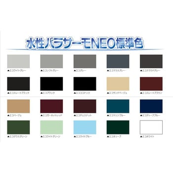 水性パラサーモNEO 1液水性環境対応型省エネ屋根用遮熱塗料 日本特殊塗料
