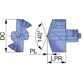 ヘッド交換式ドリル用ヘッド DMP タンガロイ 先端交換式ヘッド 【通販