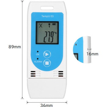 USB温湿度データロガー -30～+60℃ bitstrong