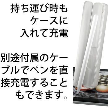 iPad専用アクティブタッチペン 充電ケース付 エアリア
