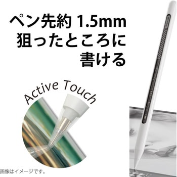 iPad専用アクティブタッチペン シースルー エアリア