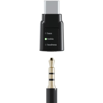 サウンド変換アダプタ 3.5mmステレオプラグ/USB Type-C エアリア