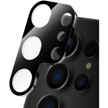 Galaxy S25 Ultra レンズ保護ガラスフィルム 「GLASS PREMIUM FILM」全面保護 高透過 約95% - MSソリューションズ