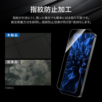 Galaxy S25 ガラスフィルム 「GLASS PREMIUM FILM」スタンダードサイズ ブルーライトカット MSソリューションズ