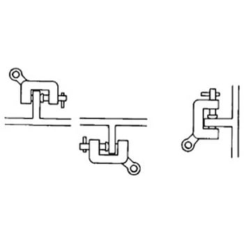 墜落制止用器具 取付クランプ - エスコ